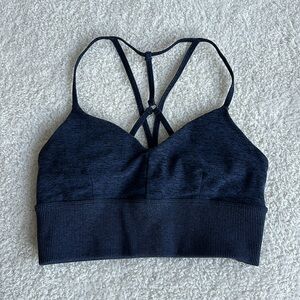 Alosoft Lavish Bra in Rich Navy Heather
